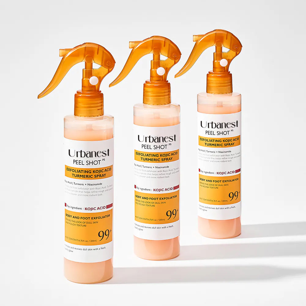 Urbanest® Peel Shot - Kojic + Turmeric Body Peel Spray