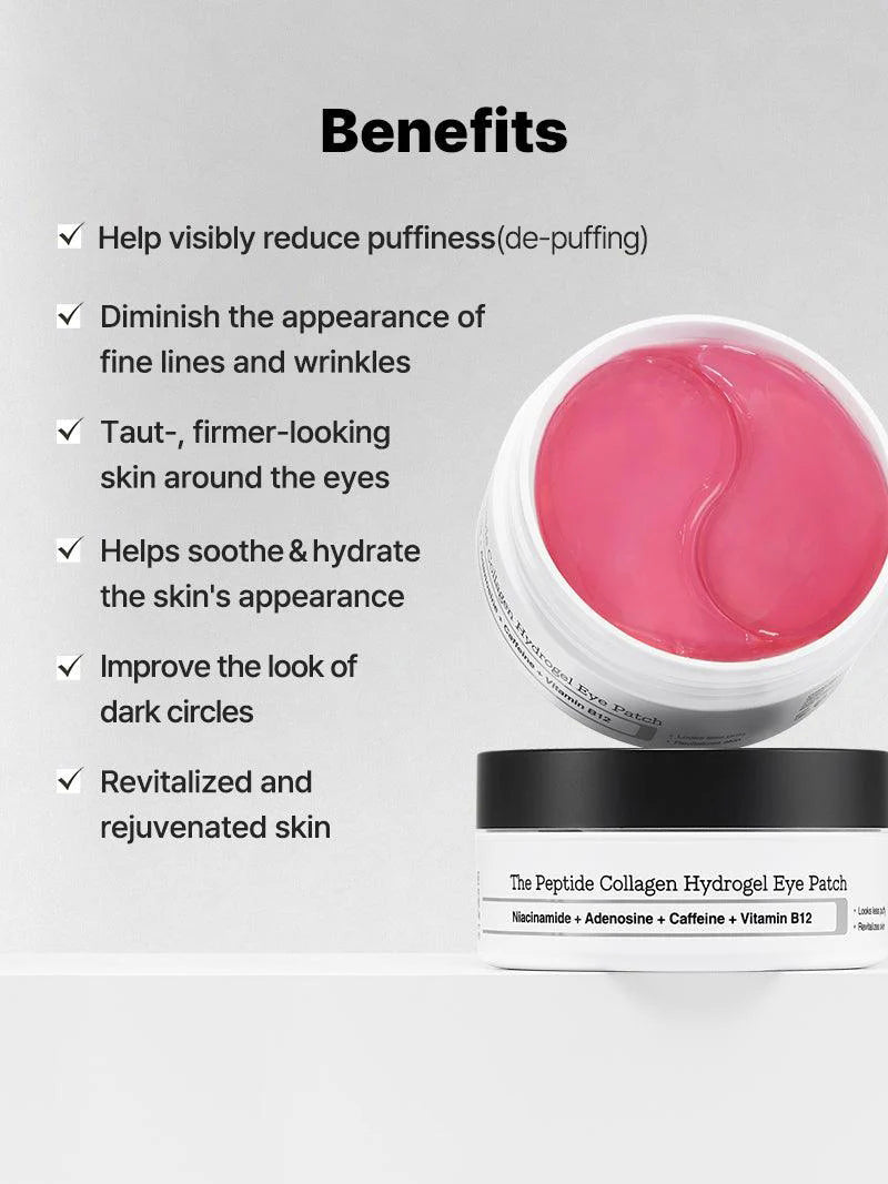 Peptide Collagen Eye Patches for Dark Circles & Puffy Eyes