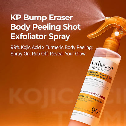 Urbanest® Peel Shot - Kojic + Turmeric Body Peel Spray